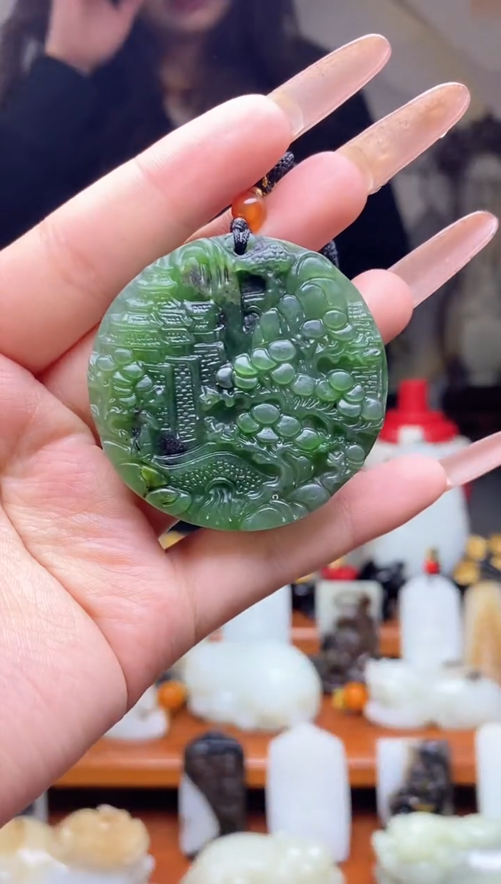 【闪购商品】和田玉吊坠未镶嵌47