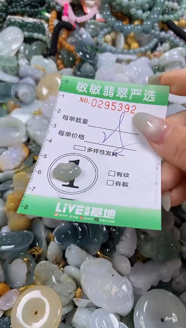 翡翠未镶嵌颈饰闪购0295392