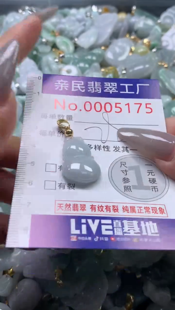 颈饰未镶嵌翡翠5175