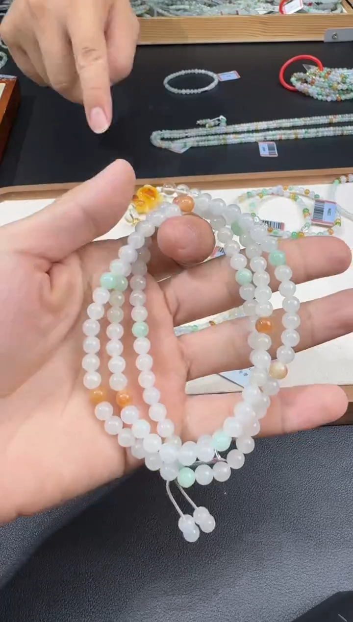 未镶嵌手串翡翠S0923-S1680-322