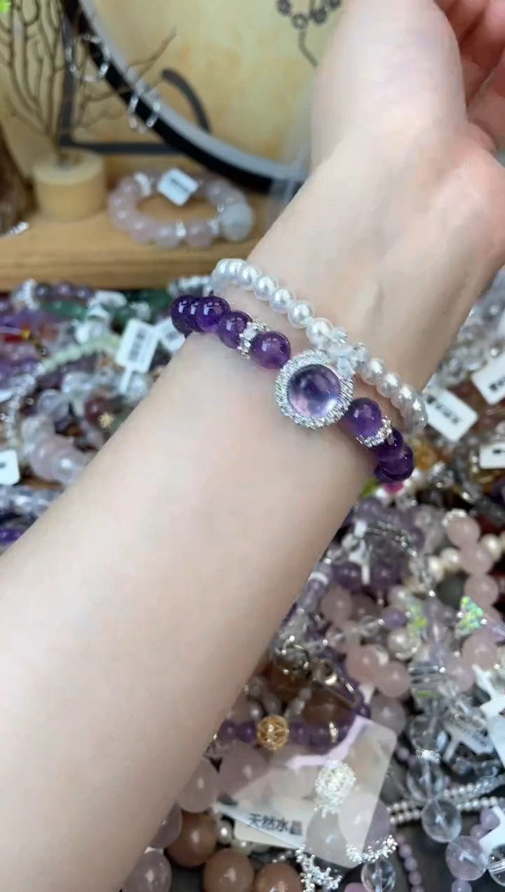 【闪购商品】紫晶手链未镶嵌315手串
