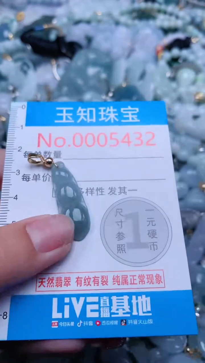 【闪购商品】翡翠吊坠(不含链)未镶嵌5432