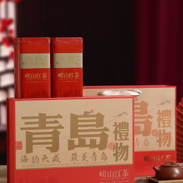 崂山红茶2024新茶春茶叶蜜香耐泡500克礼盒装6月山东青岛特产送礼