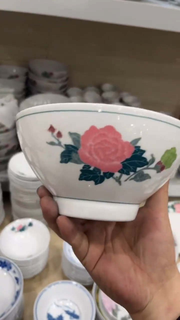 7寸湖南醴陵釉下五彩陶瓷