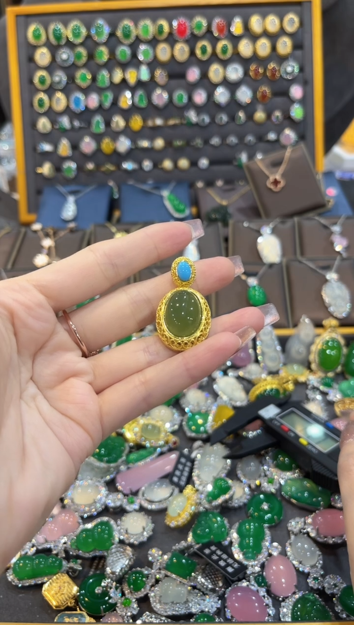 【闪购商品】玛瑙/玉髓吊坠(不含链)未镶嵌11111