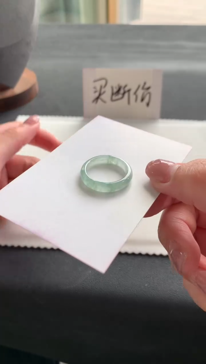 【闪购商品】翡翠戒指未镶嵌17号戒指F809