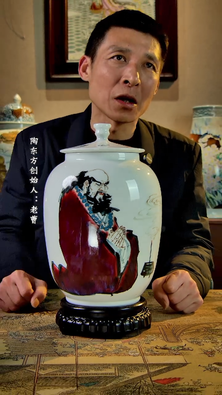 【闪购商品】其他景德镇陶东方陶瓷艺术作品花瓶瓷板画摆件