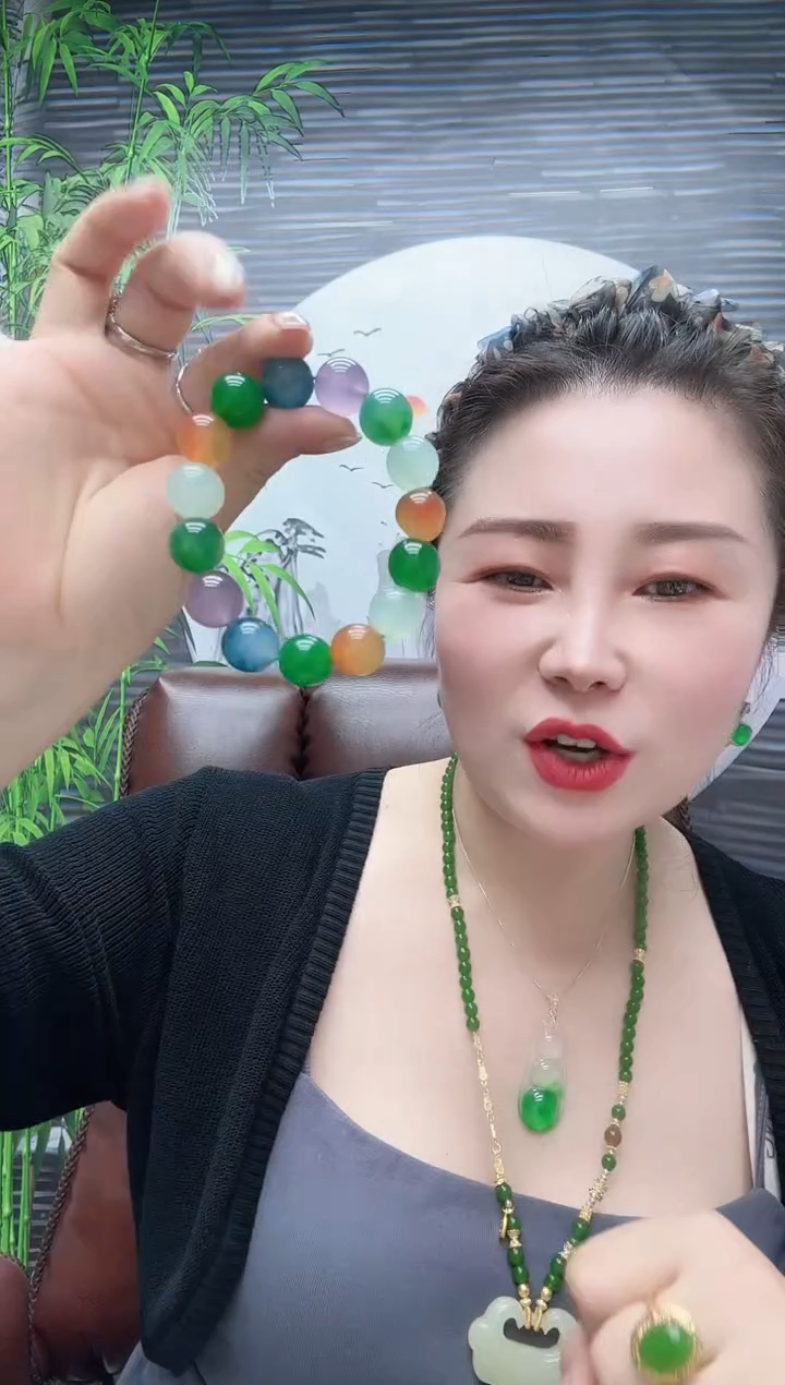 高货多宝素串手链