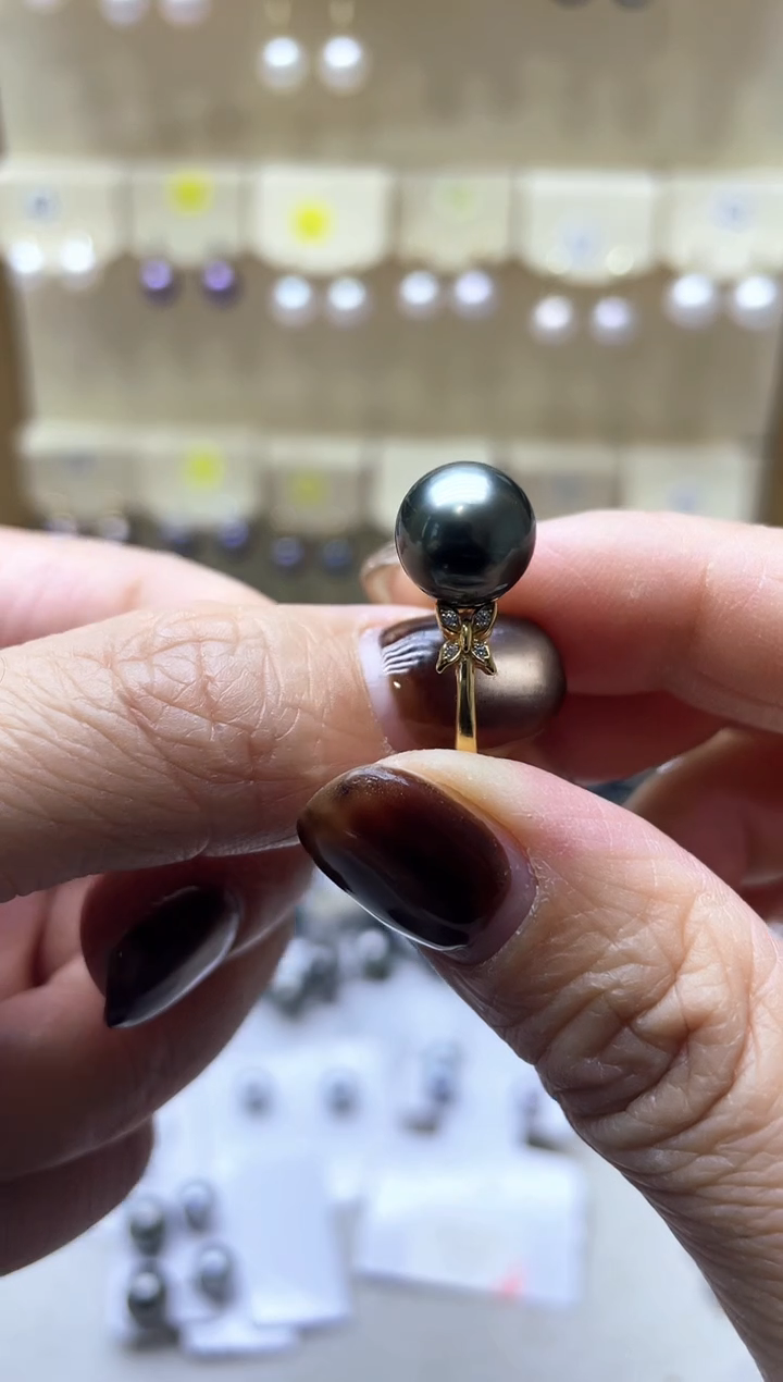 【闪购商品】海水珍珠戒指银S925镶嵌2