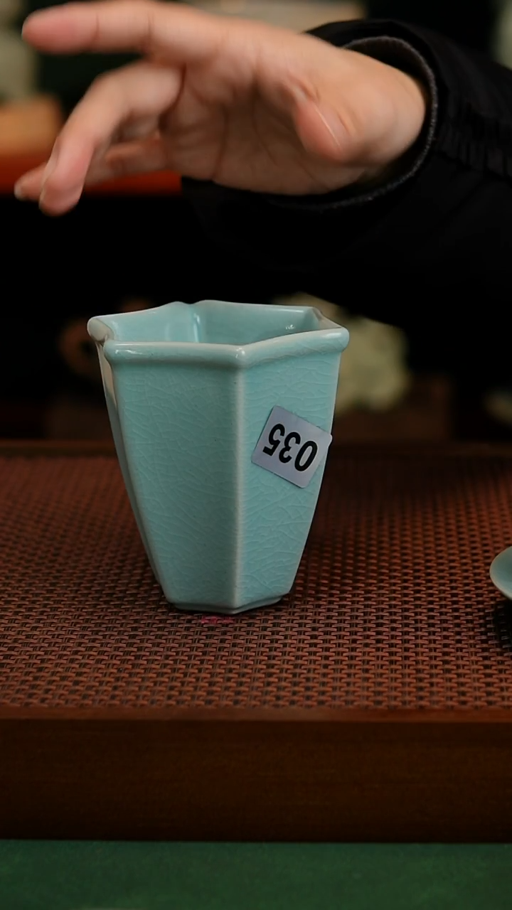 杯仿古釉瑕疵杯子