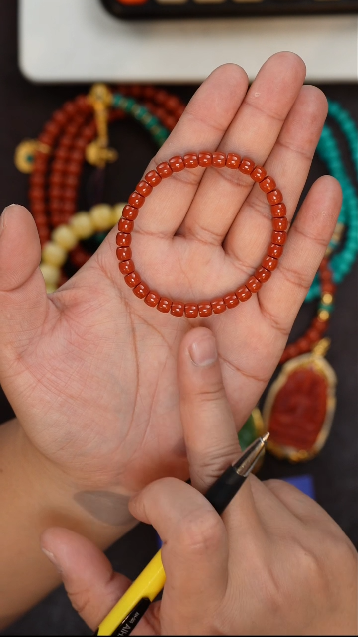 【闪购商品】南红玛瑙手串未镶嵌南红手串