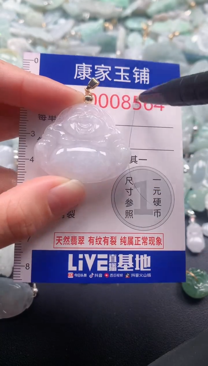 颈饰未镶嵌翡翠8564