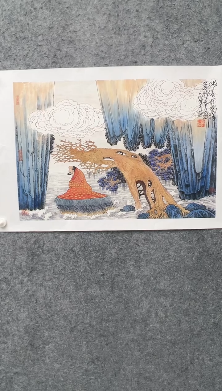 【闪购商品】绘画李纲-2.7平尺-诗意山水