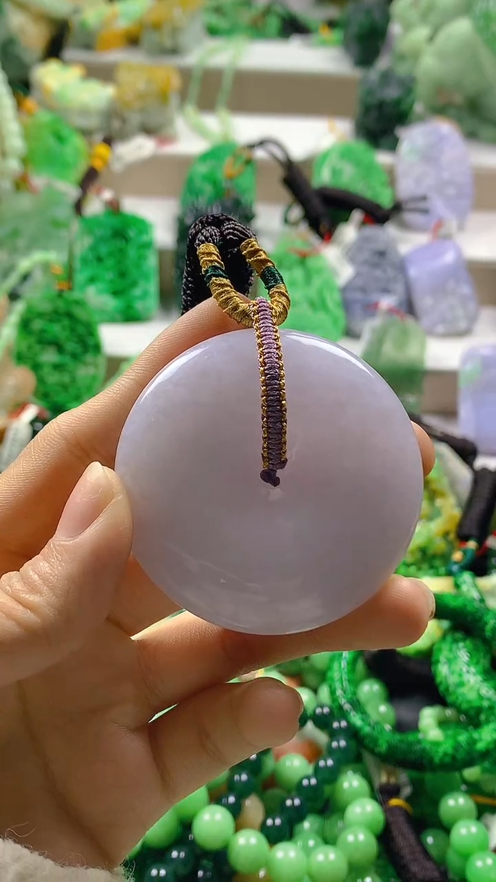 颈饰未镶嵌翡翠天然缅甸a货翡翠