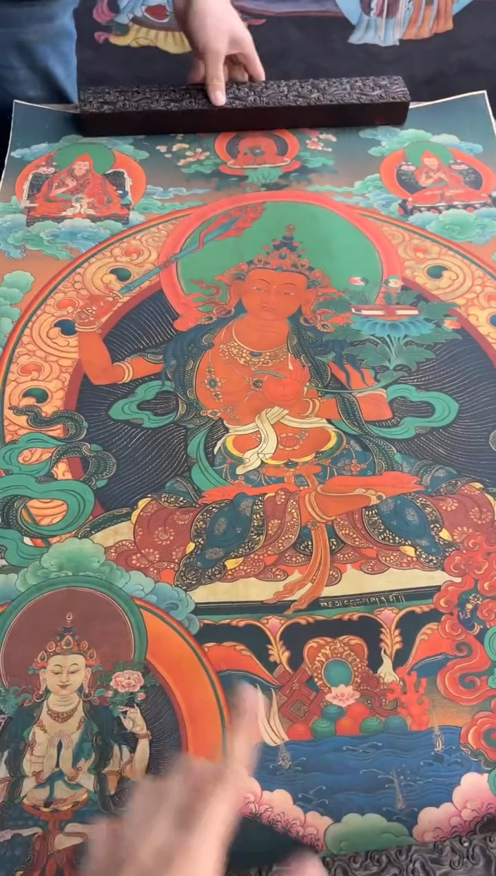 装裱画澄空梵像高端精选链接AA79