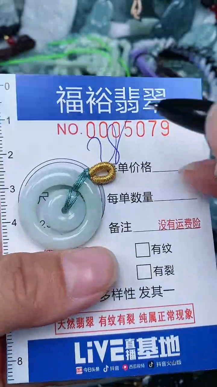 【闪购商品】翡翠颈饰未镶嵌...0005079