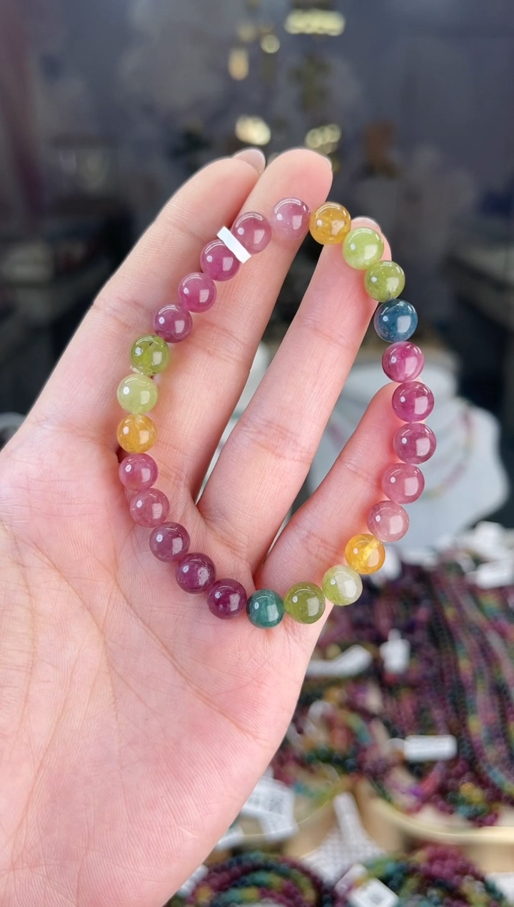 【闪购商品】碧玺/未镶嵌7mm+碧玺单圈多样性发货