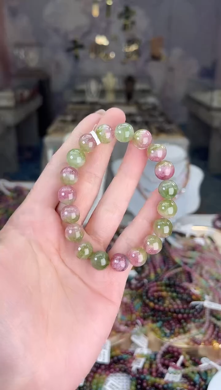 【闪购商品】碧玺/未镶嵌J10mm+碧玺单圈多样性发货