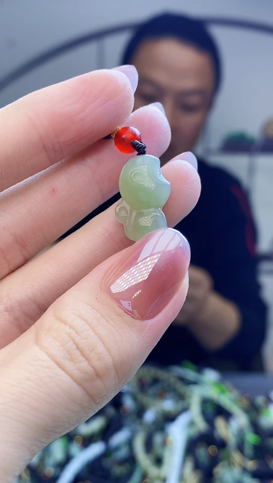 颈饰未镶嵌和田玉多样性发拍一发一1