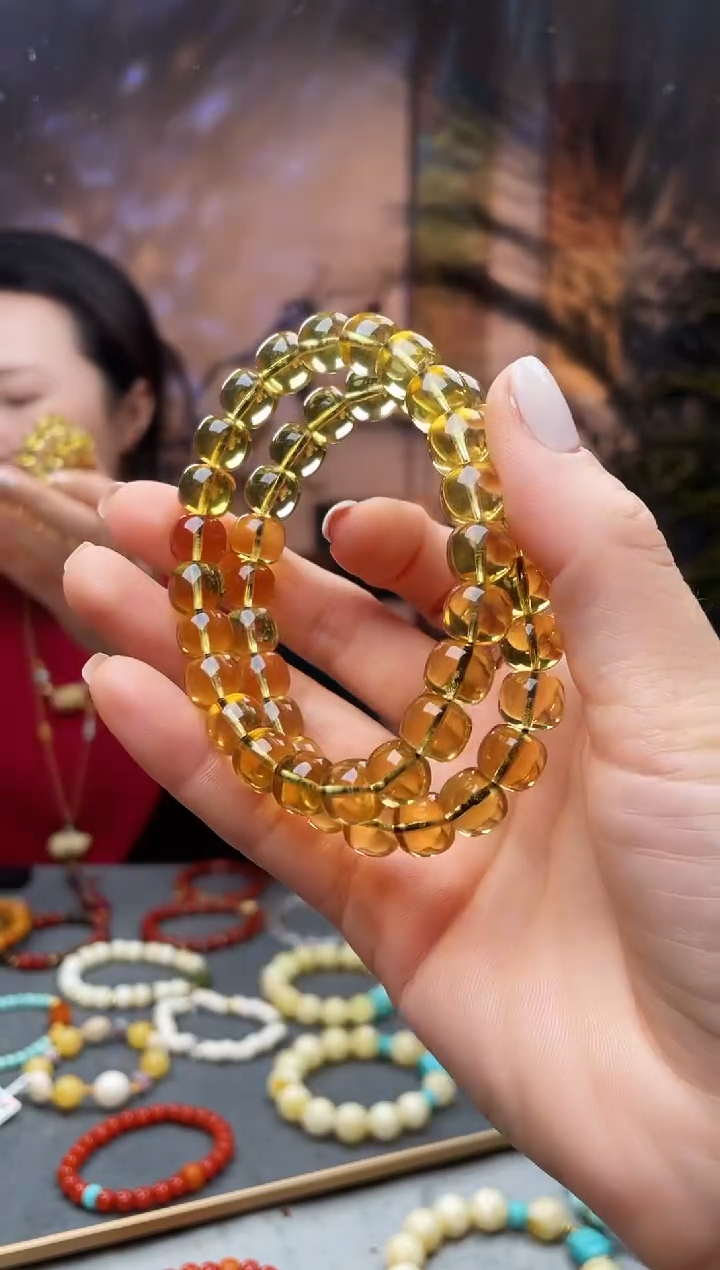 【闪购商品】琥珀手链未镶嵌手链 多样性发货 发其一