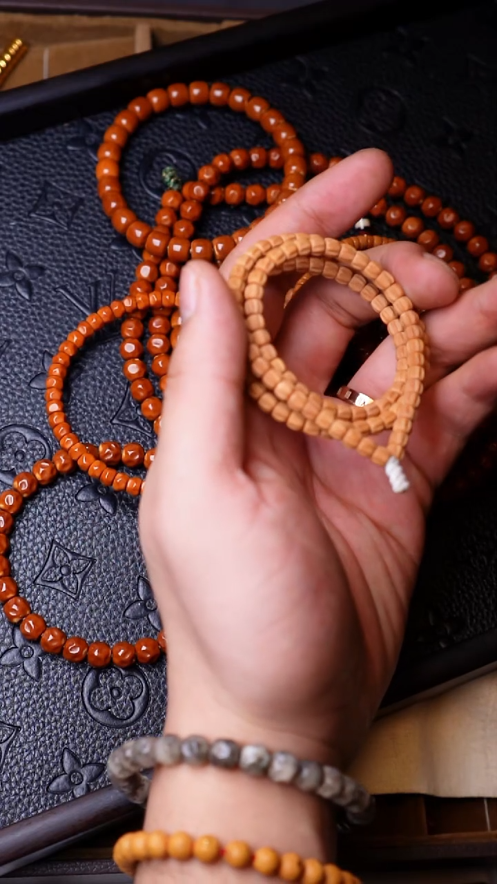 橄榄核手串/手链核尖108x5.2mm