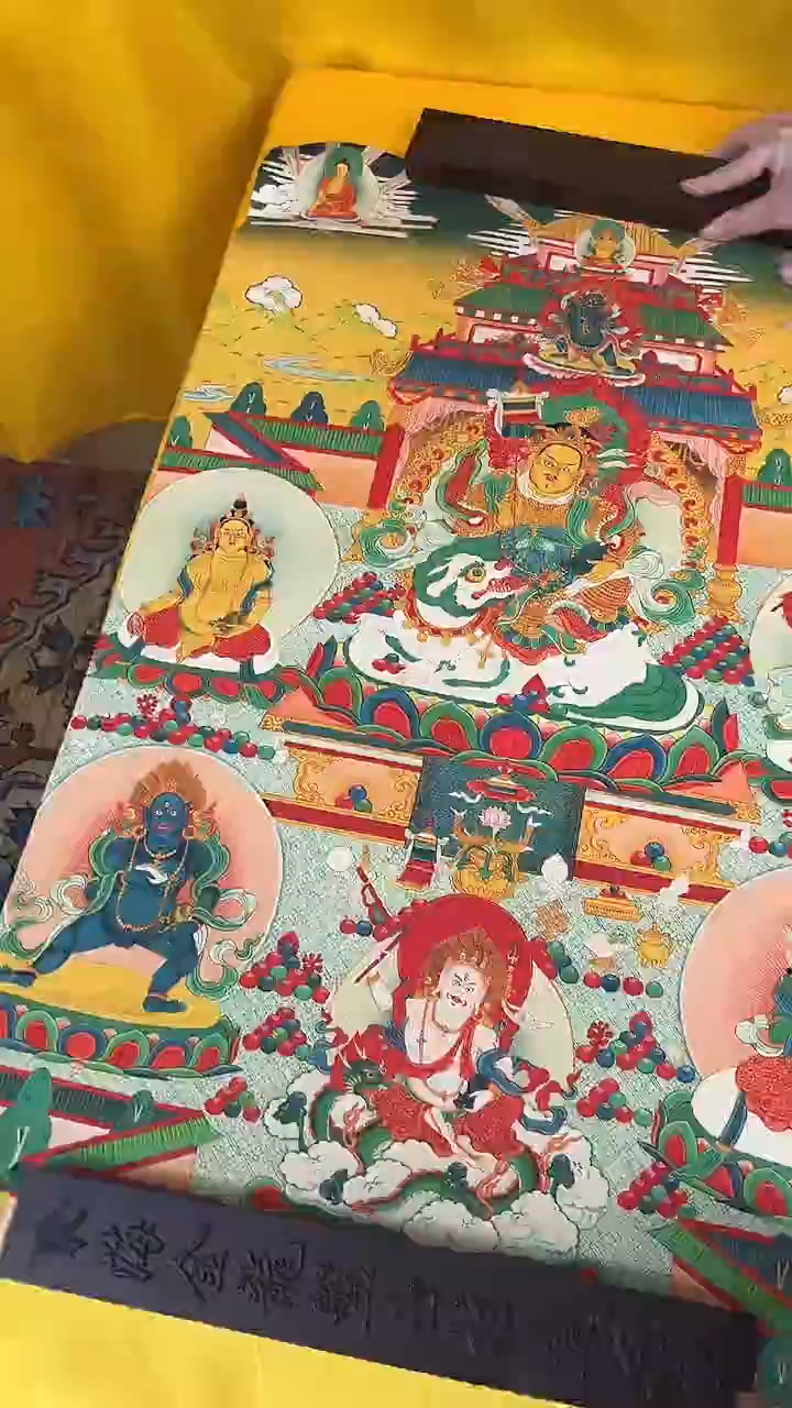 卷轴画绘画类唐卡 16059