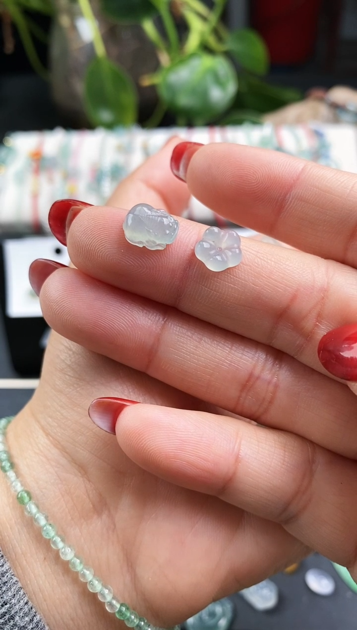 【闪购商品】翡翠戒指未镶嵌貔貅+小花