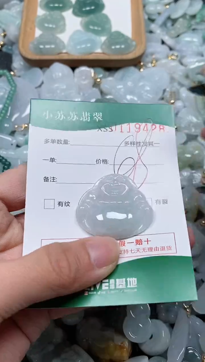 【闪购商品】翡翠颈饰未镶嵌闪购商品0119428