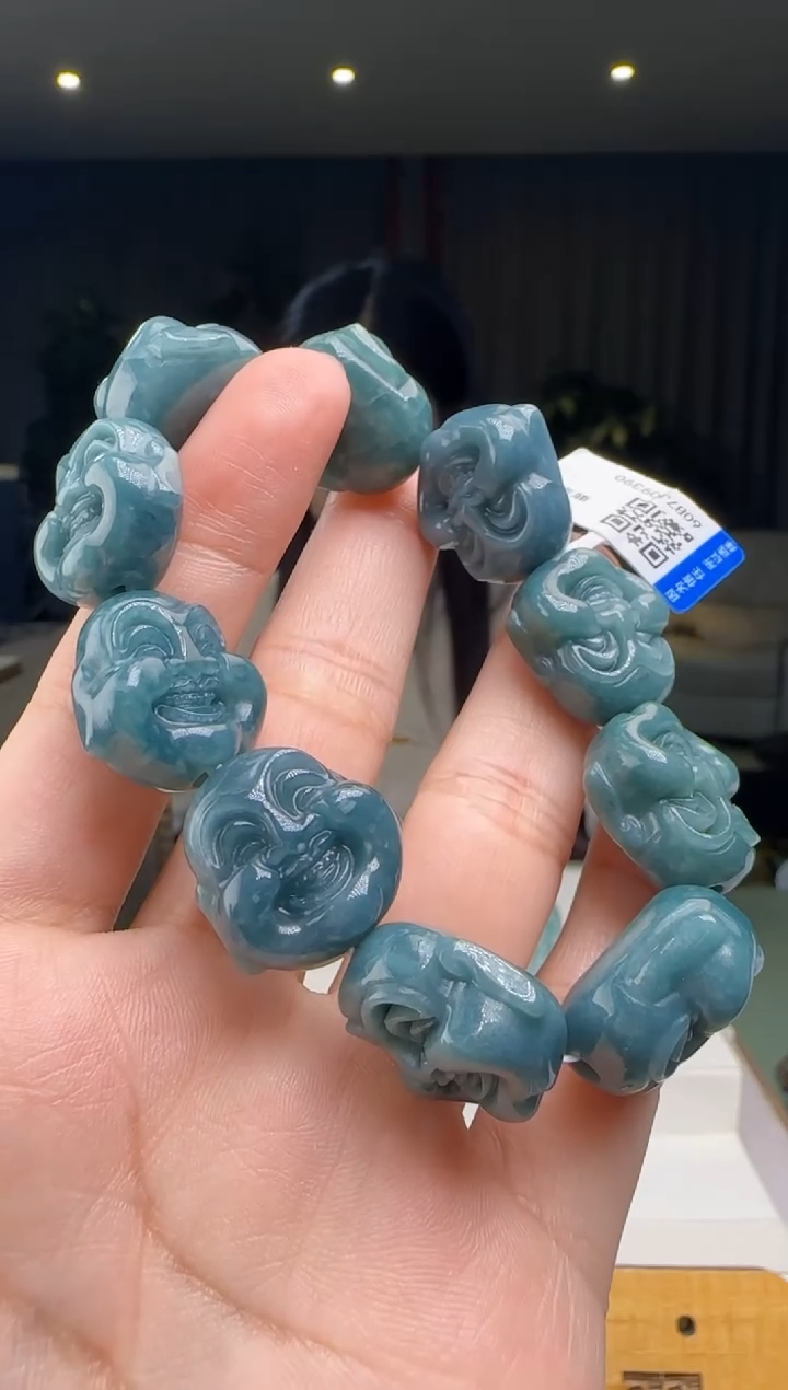 【闪购商品】翡翠手串未镶嵌多样性发一XM@@60B7J09390