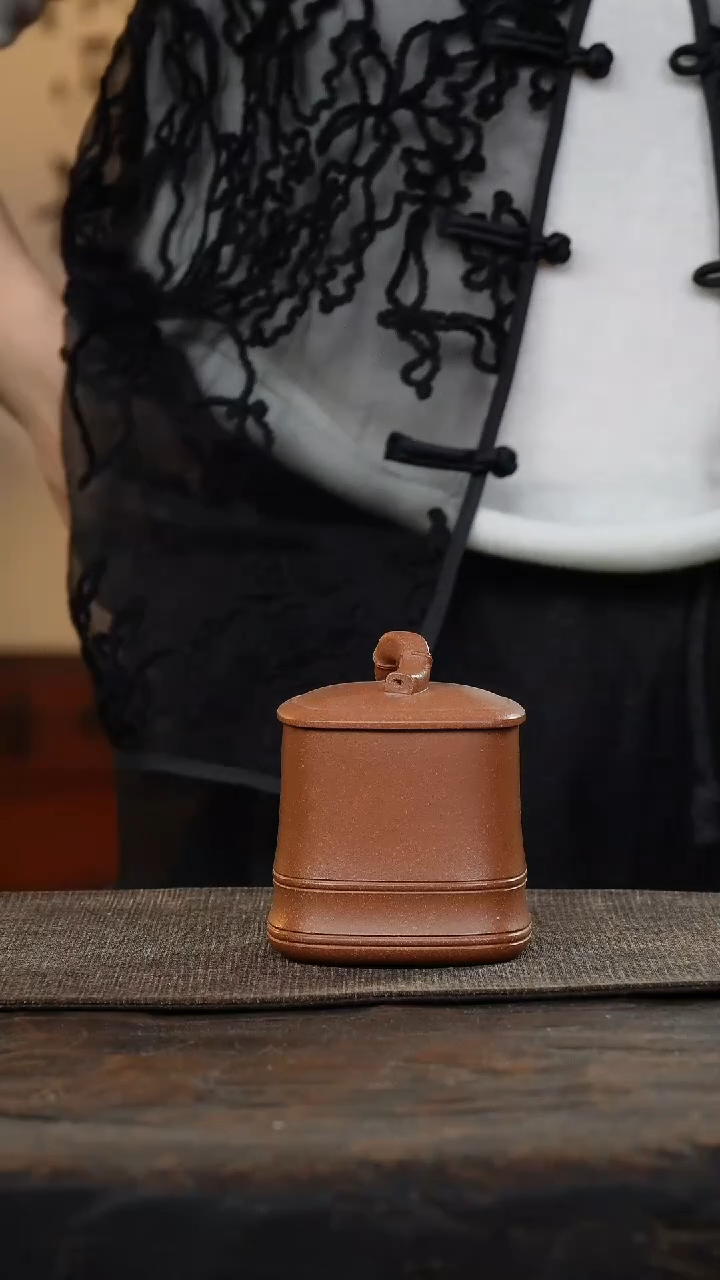 方器竹节茶叶罐茶杯234324