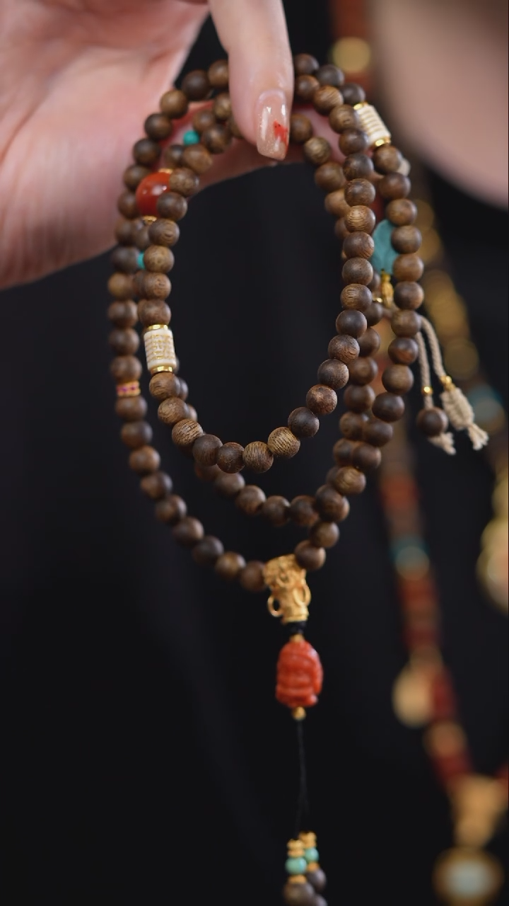 【闪购商品】沉香木手串沉香DIY项链