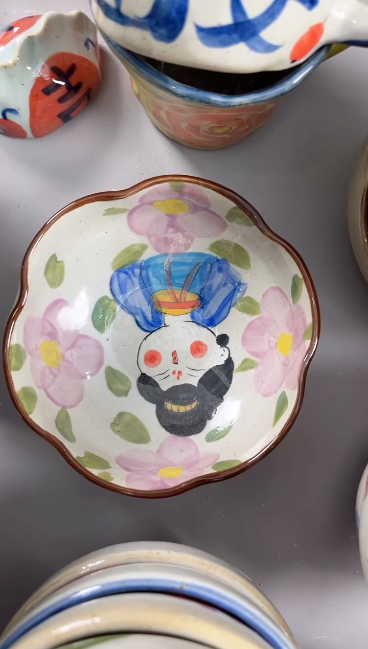 【闪购商品】瓷片景德镇手绘高温釉下彩