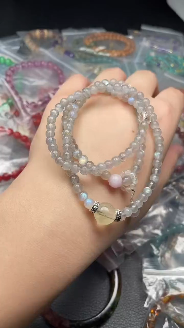 未镶嵌手链月光石多样性发货拍一发一