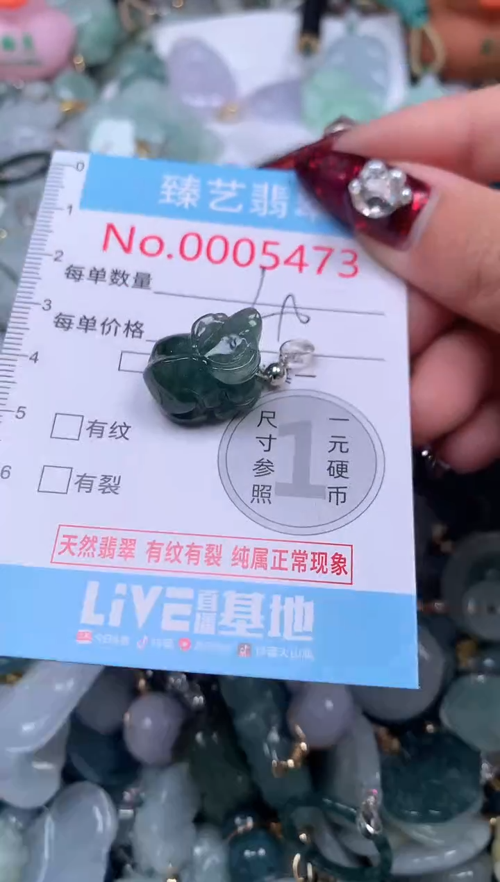 颈饰未镶嵌翡翠5473