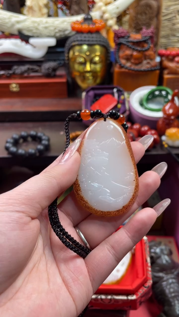 【闪购商品】和田玉把件未镶嵌和山水