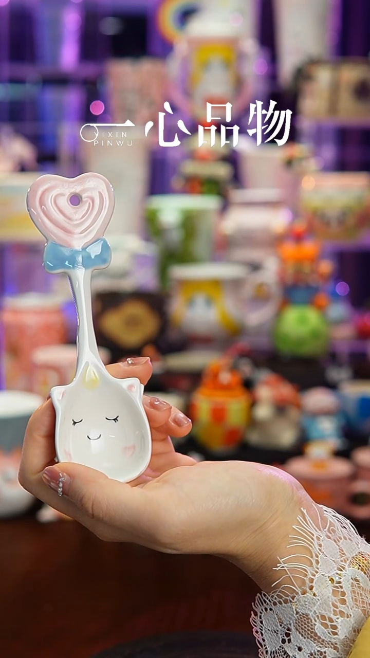 杯子瓷Y669景德镇手工手绘杯子摆件