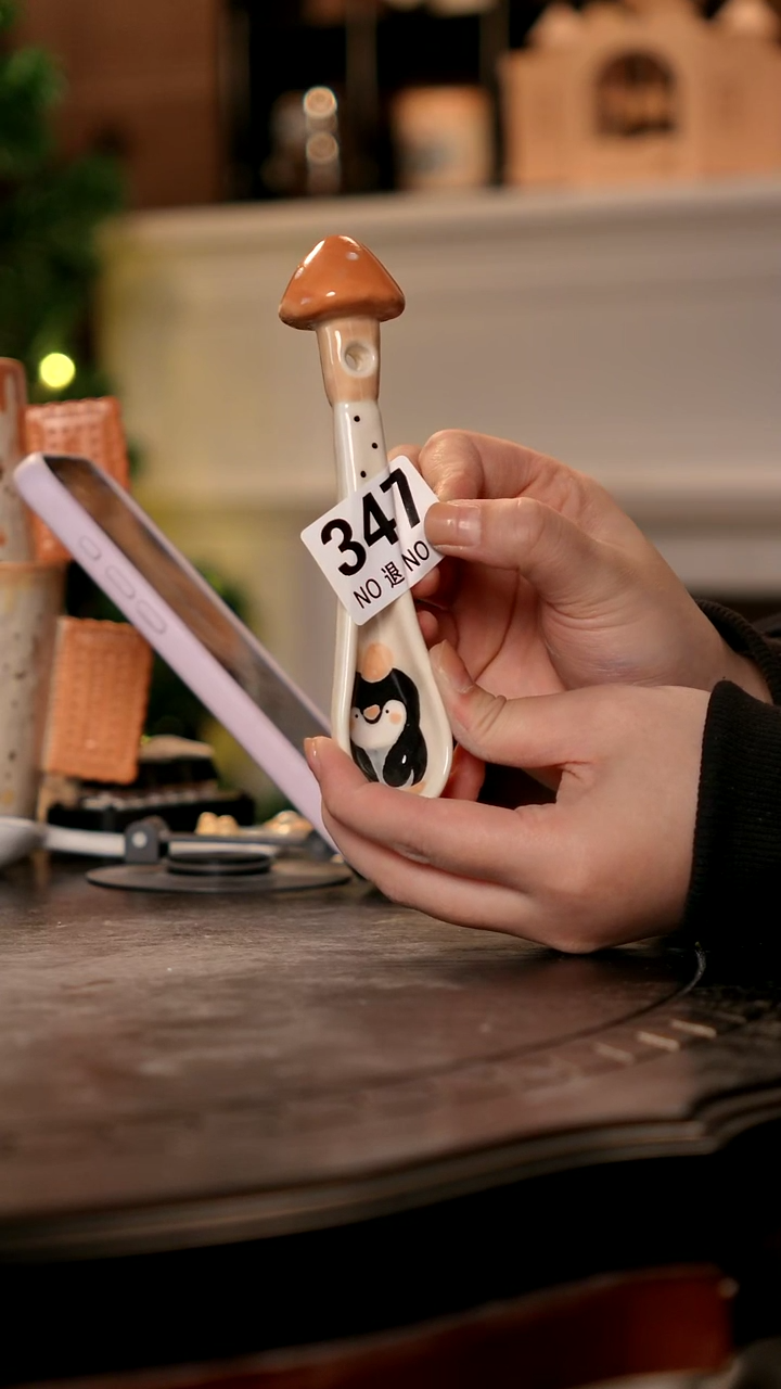 可爱丁***3川谷原创陶瓷1.2直播微瑕347