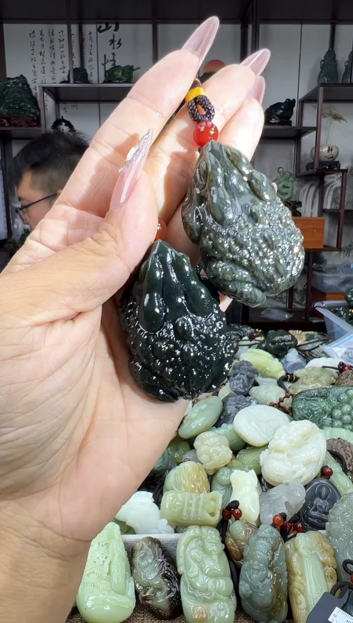 未镶嵌和田玉把件多样性发货 拍一发一