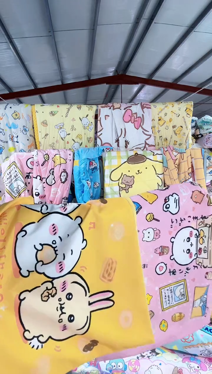 48*74绒枕套混搭  一对   