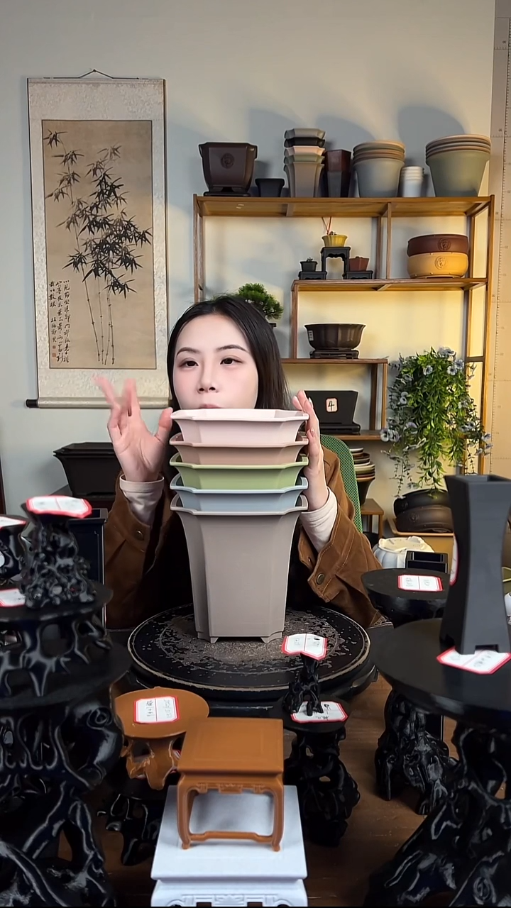 18*17.5四方尊 5只装混色