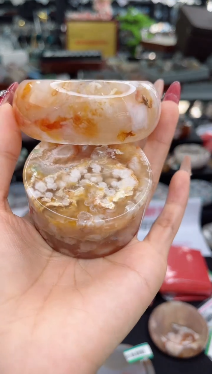 【闪购商品】石英质玉手镯未镶嵌58圈口（赠品镯心）3600146