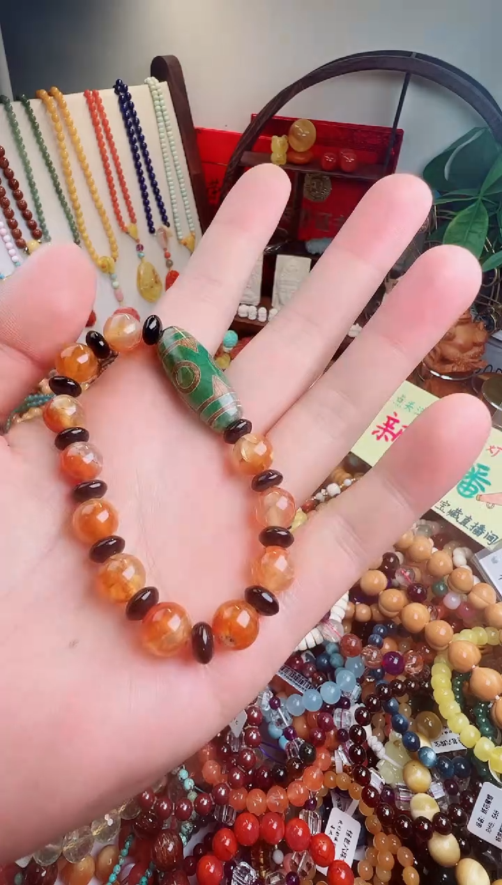 未镶嵌手链玛瑙/玉髓@***活 一物一件）000923