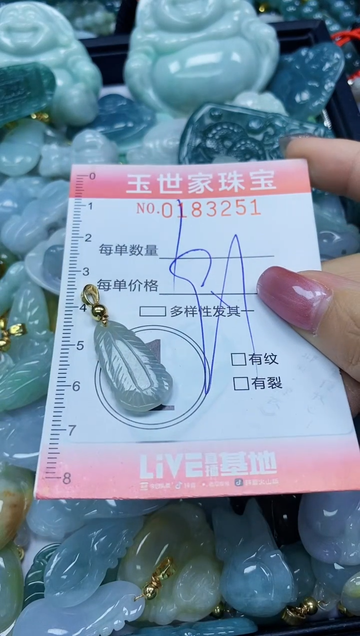 【闪购商品】翡翠颈饰未镶嵌闪购0183251