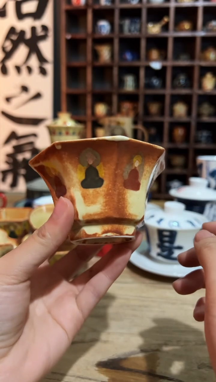 【闪购商品】观云听雨原创手绘茶具