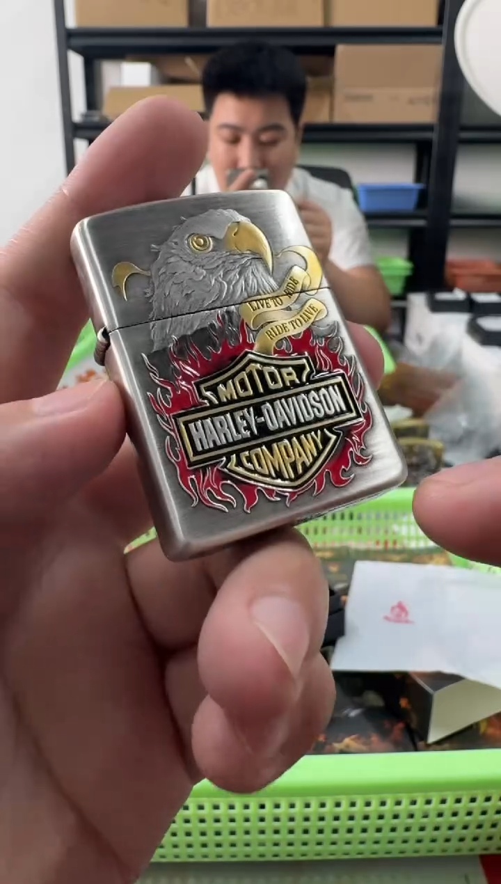Zippo162-哈雷自由之鹰（带证书）