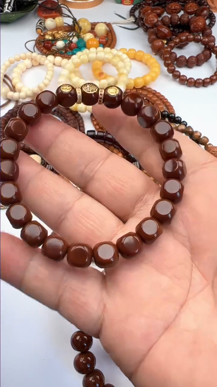 猴头核桃手串精品六方