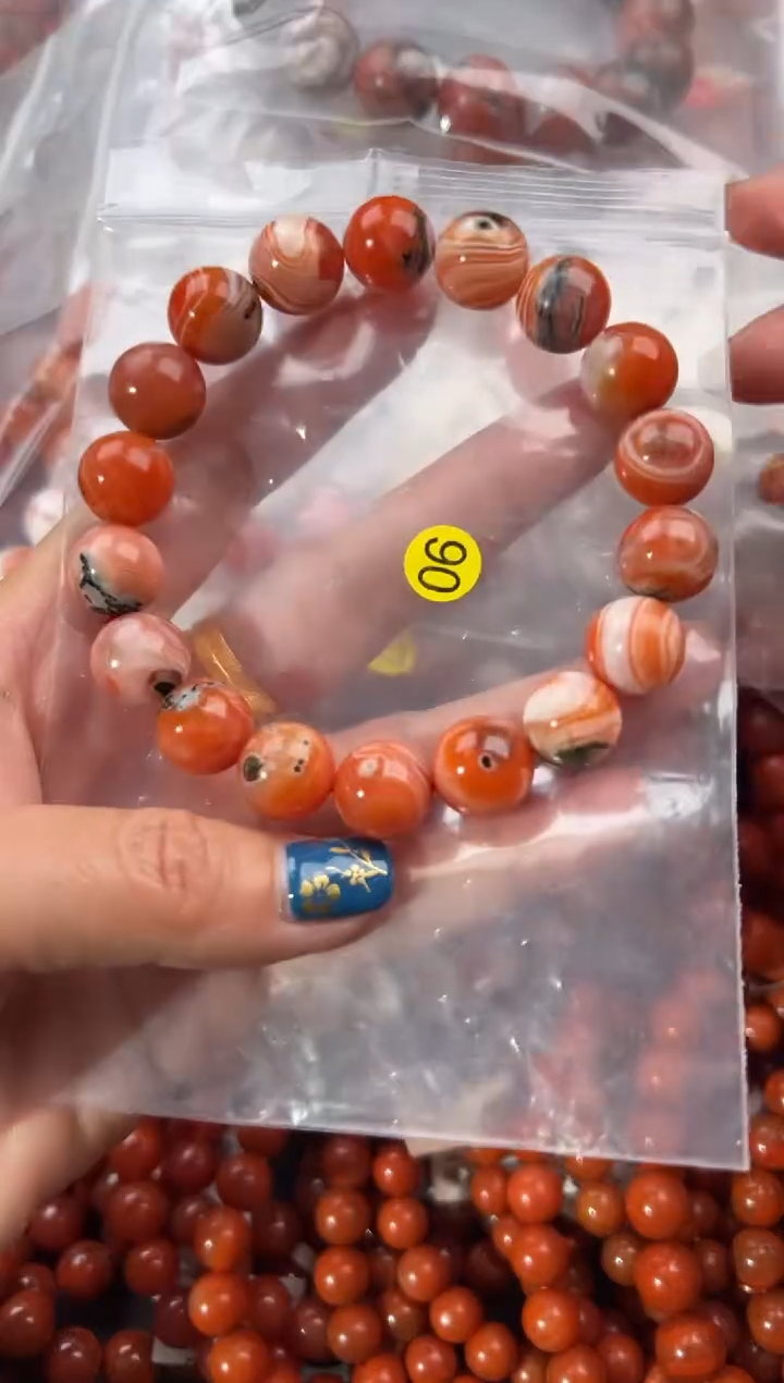 未镶嵌手串南红玛瑙12