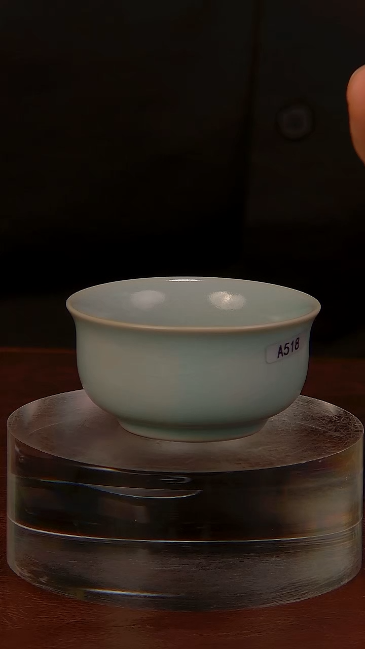 陶瓷清汝小罗汉杯D518