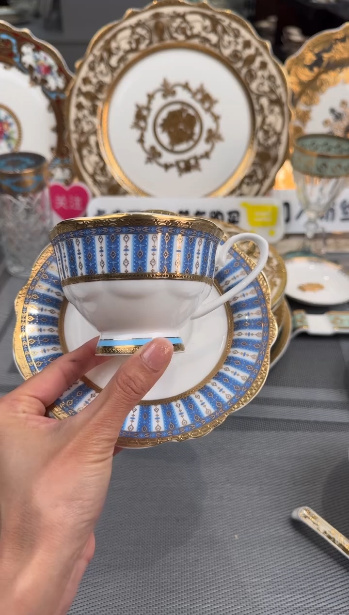 【闪购商品】瓷片两杯两碟福利款