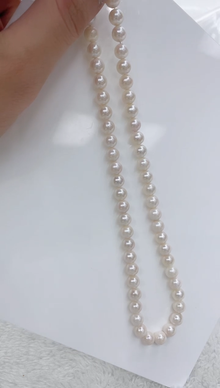 【闪购商品】海水珍珠颈饰银S925镶嵌海水珍珠项链